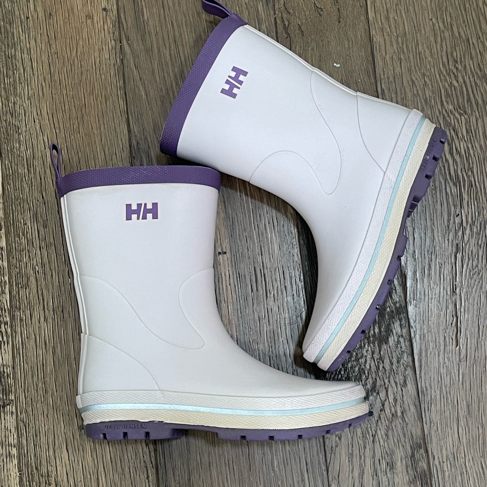 Helly Hansen waterproof Rain boots girls 12